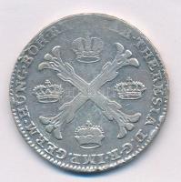 Osztrák Németalföld 1766. Koronatallér Ag "Mária Terézia" (29,31g) T:2-,3 durva ph, foglal...