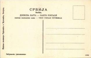 Armée Serbe, tirant une salve / Szerb hadsereg gyalogos katonái tüzelés közben / Serbiany army, infa...