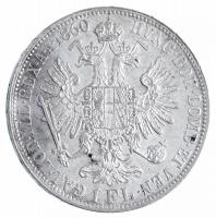 Ausztria 1860A 1Fl Ag "Ferenc József" Bécs (12,33g) T:1- kis patina Austria 1860A 1 Florin...