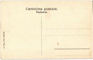 SMS Nautilus az Osztrák-Magyar Haditengerészet ágyúnaszádja, matrózok az árbócon / SMS Nautilus Mars...