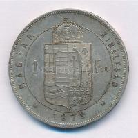 1878KB 1Ft Ag "Ferenc József / Középcímer" Körmöcbánya T:2 ph. Hungary 1878KB 1 Forint Ag ...