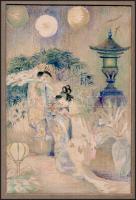 Jelzés nélkül, feltehetően a XIX. sz. végén vagy a XX: sz. elején működött művész alkotása: Távol-ke...