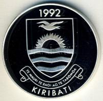Kiribati 1992. 20$ Ag "Olimpia-vitorlázás" T:PP Tanúsítvánnyal!