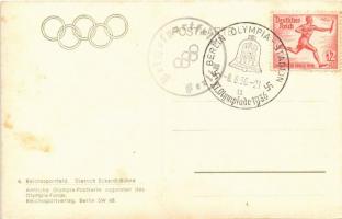 Olympische Spiele Berlin 1936. Reichssportfeld. Dietrich Eckart-Bühne / 1936 Summer Olympics, Olympi...