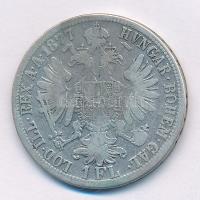 Ausztria 1877. 1Fl Ag "Ferenc József" T:3 
Austria 1877. 1 Florin Ag "Franz Joseph&q...