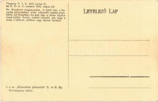 1910 Pozsony, Pressburg, Bratislava; P.T.E. és B.E.A.C. verseny, Pozsony, Br. Wardener magasugrása. ...