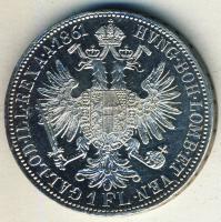 Ausztria 1861A 1Ft Ag T:1