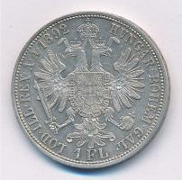Ausztria 1892. 1Fl Ag "Ferenc József" T:2 kis ph. 
Austria 1892. 1 Florin Ag "Franz ...