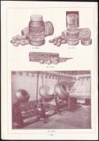 cca 1928 A "Medichemia" gyógyszergyár gyárismertető füzete gyártási folyamatokkal, sok kép...