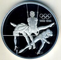 Kanada 1992. 15$ Ag "Olimpia-magasugrás, gyűrű, gyorskorcsolya" T:PP Tanúsítvánnyal!