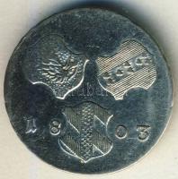 Osztrák Államok/Verderösterreich 1803H VIKr Ag T:2 kR!