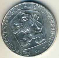 Csehszlovákia 1965. 25K Ag "Felszabadulás 20. évfordulója" T:2