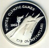 Törökország 1990. 20.000L Ag "Olimpia-síelés" T:PP