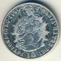 1840B 10kr Ag I. Ferdinánd T:3-