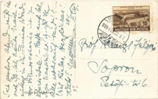 1939 Budapest III. Újlak, Honvéd és közrendészeti gyógyfürdő kórház, villamos. Zsigmond utca 62