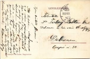 1912 Nagykanizsa, városháza, Miltényi Sándor, Weiss és Ledofsky, Rosenfeld Adolf fiai üzlete. Schwar...