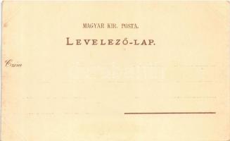 (Vorläufer!) Budapest, Történelmi csoport, Földművelésügyi csarnok, Meteorológiai intézetek pavilonj...