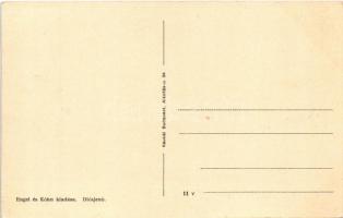 Diósjenő, Fő utca, templom. Engel és Kohn kiadása