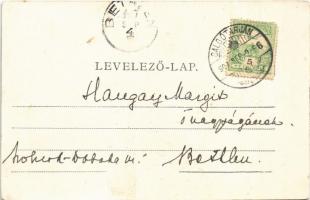 1907 Salgótarján, Forgách akna a szénbányában. Polacsek J. kiadása (EK)