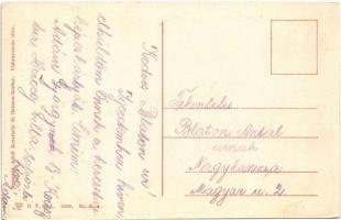 Balatonkeresztúr, Keresztúr; fürdőegylet korcsma (kocsma). TV card, Neumark Adolf kiadása (EK)