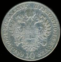 Ausztria 1832A 10Kr Ag I.Ferenc T:3