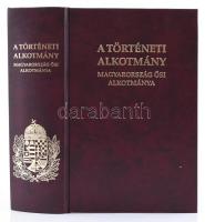 A történeti alkotmány. Magyarország ősi alkotmánya. Szerkesztette és a bevezető tanulmányt írta: Zétényi Zsolt. Bp,2009, Magyarországért Kulturális Egyesület. Aranyozott műbőr kötésben, szép állapotban.