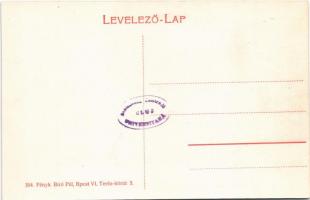 Budapest V. Molnár Lajos "Szabadság" nagyvendéglője a Szabadság téren, belső pincérekkel. ...
