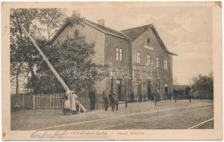 1918 Felsőgalla (Tatabánya), vasútállomás (EK)