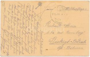 1918 Felsőgalla (Tatabánya), vasútállomás (EK)