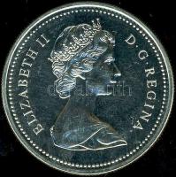 Kanada 1976. 1$ Ag "Parlamenti könyvtár" T:PL