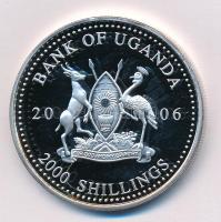 Uganda 2006. 2000Sh Ag "A labdarúgás halhatatlanjainak csarnoka - Olaszország, 1990-es évek&quo...