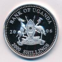 Uganda 2006. 2000Sh Ag "A labdarúgás halhatatlanjainak csarnoka - Olaszország, 1980-as évek&quo...