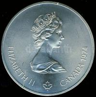Kanada 1974. 5$ Ag "Olimpia-karika" T:2+ v.ph