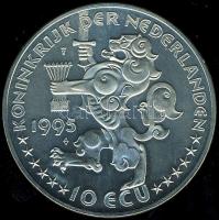 Hollandia 1995. 10Ecu "Grotius" T:BU Csak 25.000db