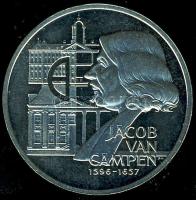 Hollandia 1993. 2 1/2Ecu "Jacob van Kampen" T:BU