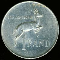 Dél-Afrika 1966. 1Rand Ag T:2 ph
