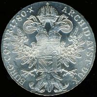 Ausztria 1780F Thaler Ag M.Theresia utánveret T:1
