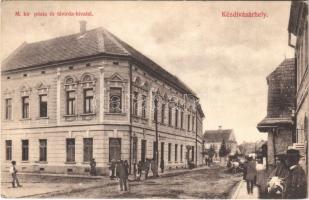 1909 Kézdivásárhely, Targu Secuiesc; M. kir. posta és távirda hivatal / post and telegraph opffice