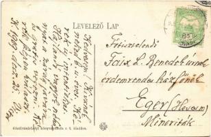 1909 Kézdivásárhely, Targu Secuiesc; M. kir. posta és távirda hivatal / post and telegraph opffice