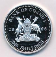 Uganda 2006. 2000Sh Ag "A labdarúgás halhatatlanjainak csarnoka - Írország, 2000-es évek" ...
