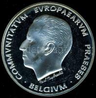 Belgium 1993. 5Ecu Ag "Belga elnöklés-Európai Közösség" T:PP Csak 25.000db!