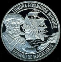 Portugália 1997. 25Ecu Ag "Ferdinand Magellan" T:PP