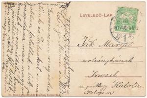 1912 Kolozsvár, Cluj; A jövőben montázs. Bernát papíráruház kiadása / in the future montage (EK)