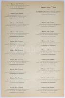 Budapest 1896. "Lonjavölgyi Vasut Részvény-Társaság" törzsrészvénye 200Ft-ról (2x) sorszám...