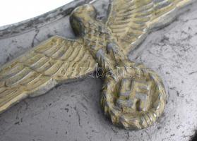 Német Harmadik Birodalom 1940-1945. "Feldgendarmerie" Tábori csendőr szolgálati jelvény lá...