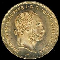 Ausztria 1892. 4Fl Au 3,226g T:1