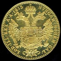 Ausztria 1915. 1D Au 3,49g T:1