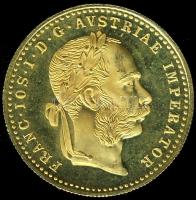 Ausztria 1915. 1D Au 3,49g T:1