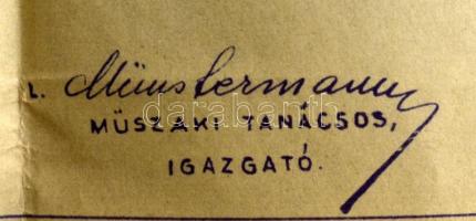 1942. Magyar Királyi Állami Pénzverő Pengő pénzrendszerre vonatkozó termelési és szállítási adatai a...