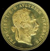 Ausztria 1915. 1D Au 3,49g T:1